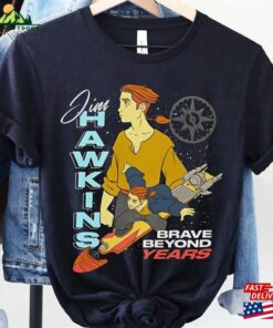 Disney Jim Hawkins Double Portrait Brave Beyond Years Shirt Treasure Planet T-Shirt Walt World Unisex Sweatshirt