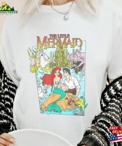 Disney Little Mermaid Movie Ariel Princess Shirt Magic Kingdom T Shirt Disneyland Matching Tee Birthday Gift Sweatshirt Hoodie 3