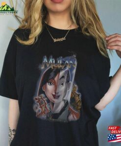 Disney Mulan Classic Movie Poster Sweatshirt Princess Shirt Disneyland Women Unisex