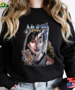Disney Mulan Classic Movie Poster Sweatshirt Princess Shirt Disneyland Women Unisex