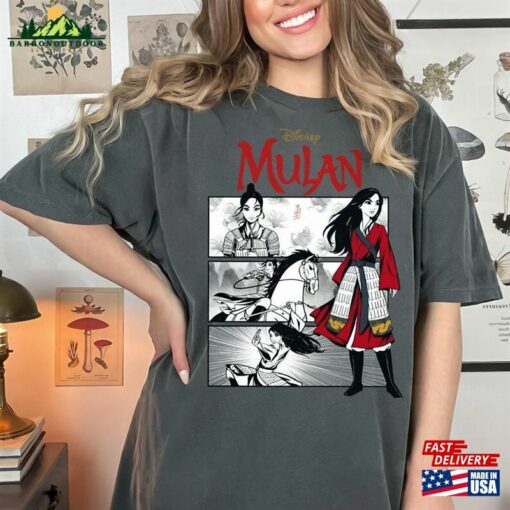 Disney Mulan Movie Retro Shirt Princess Sweatshirt Classic