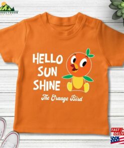 Disney Orange Bird Shirt Hello Sunshine Trip 2023 Sweatshirt Unisex