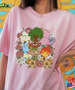 Disney Pixar Elemental Floral Shirt 2023 Ember Wade Clod Grale Sweatshirt Unisex 4