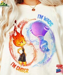 Disney Pixar Elemental I’m Wade Ember Couple Shirt Hoodie Unisex