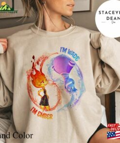 Disney Pixar Elemental Im Wade Ember Couple Shirt Hoodie Unisex 3