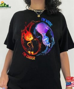 Disney Pixar Elemental Im Wade Ember Couple Shirt Hoodie Unisex 4