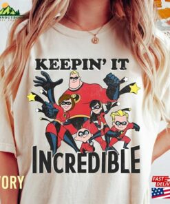 Disney Pixar Incredibles Keep In It Graphic T-Shirt World Tee Hoodie Unisex
