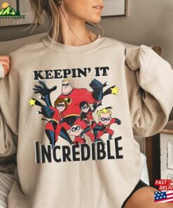 Disney Pixar Incredibles Keep In It Graphic T Shirt World Tee Hoodie Unisex 3