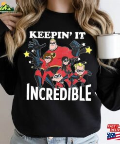 Disney Pixar Incredibles Keep In It Graphic T Shirt World Tee Hoodie Unisex 4