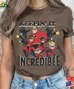 Disney Pixar Incredibles Keepin It Graphic T-Shirt World Tee Unisex