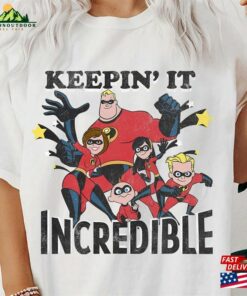 Disney Pixar Incredibles Keepin It Graphic T-Shirt World Tee Unisex
