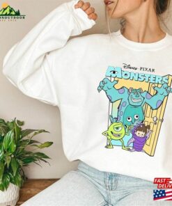 Disney Pixar Monsters Unisex Shirt Inc Sweatshirt Disneyland Vacation Family Hoodie 4