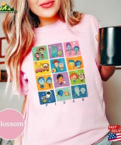 Disney Pixar Shirt Movie Color Comfort Shirts Sweatshirt Classic 4