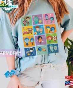 Disney Pixar Shirt Movie Color Comfort Shirts Sweatshirt T-Shirt