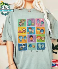 Disney Pixar Shirt Movie Color Comfort Shirts Sweatshirt T Shirt 4