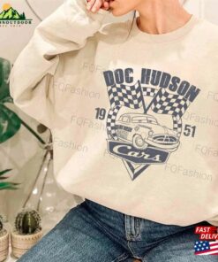 Disney Pixars Cars Characters Group Custom Mc Queen Vintage Shirt Family Matching Shirts Sweatshirt T-Shirt