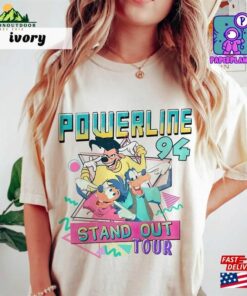 Disney Powerline Stand Out Tour 94 Shirt A Goofy Movie Disneyland Unisex Hoodie