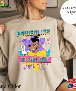 Disney Powerline Stand Out Tour 95 Shirt Vintage Goofy Movie Max Classic T-Shirt 3 Disney Powerline Stand Out Tour 95 Shirt Vintage Goofy Movie Max Classic T Shirt 4