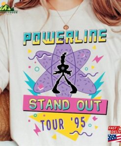 Disney Powerline Stand Out Tour 95 Shirt Vintage Goofy Movie Max Sweatshirt T-Shirt