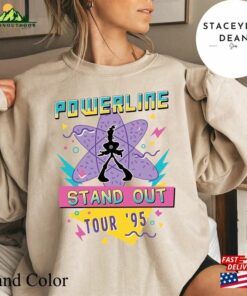 Disney Powerline Stand Out Tour 95 Shirt Vintage Goofy Movie Max Sweatshirt T-Shirt