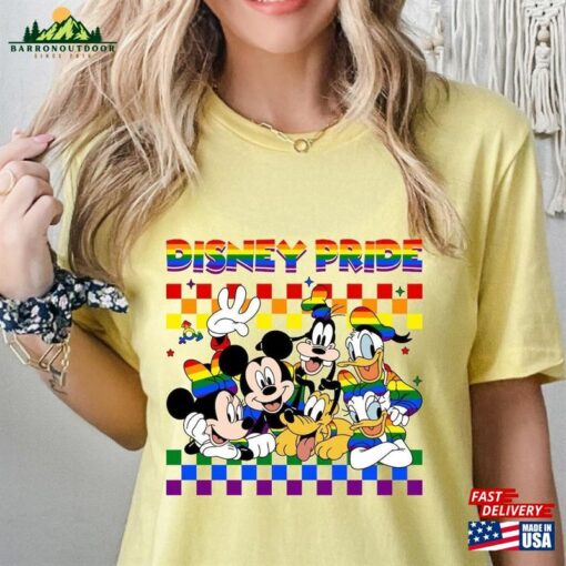 Disney Pride 2023 Shirt Mickey And Friends Lgbtq Sweatshirt Hoodie