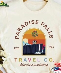 Disney Up Shirt Paradise Falls National Park T-Shirt Movie Unisex Sweatshirt