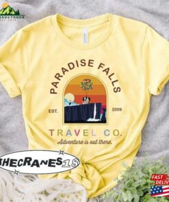 Disney Up Shirt Paradise Falls National Park T-Shirt Movie Unisex Sweatshirt