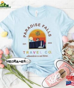Disney Up Shirt Paradise Falls National Park T Shirt Movie Unisex Sweatshirt 3
