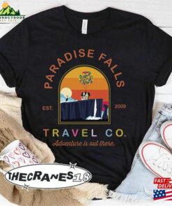 Disney Up Shirt Paradise Falls National Park T Shirt Movie Unisex Sweatshirt 4