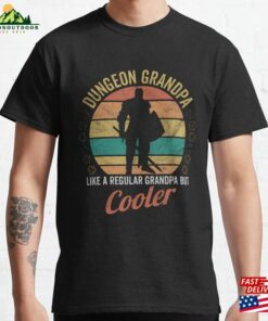 Dnd Dungeon Grandpa Shirt Fun Ttrpg D Amp Fathers Day Classic Unisex Dnd Dungeon Grandpa Shirt Fun Ttrpg D Amp Fathers Day Classic Unisex