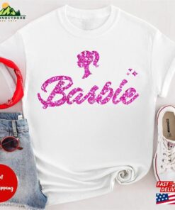 Doll Baby Girl Shirt Glitter Effect Custom Birthday Party T-Shirt Sweatshirt
