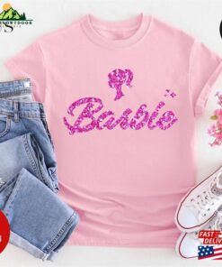 Doll Baby Girl Shirt Glitter Effect Custom Birthday Party T Shirt Sweatshirt 3