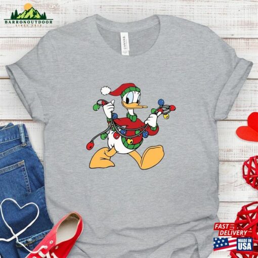 Donald Duck Shirt Disney Christmas Unisex Hoodie