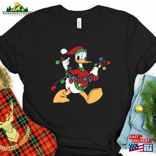 Donald Duck Shirt Disney Christmas Unisex Hoodie