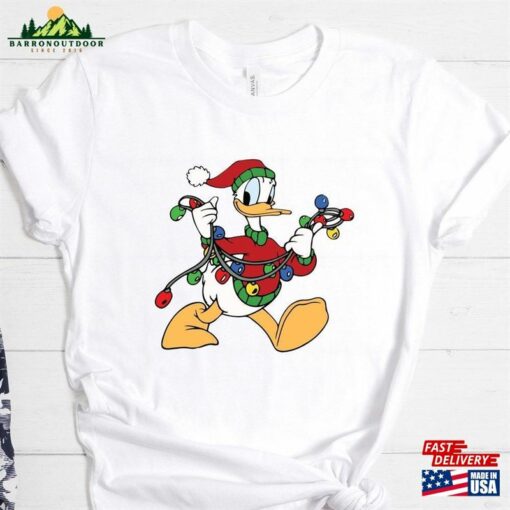 Donald Duck Shirt Disney Christmas Unisex Hoodie