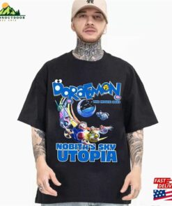 Doraemon Shirt The Movie 2023 Nobita’S Sky Utopia Fan Sweatshirt Classic Doraemon Shirt The Movie 2023 Nobita’S Sky Utopia Fan Sweatshirt Classic