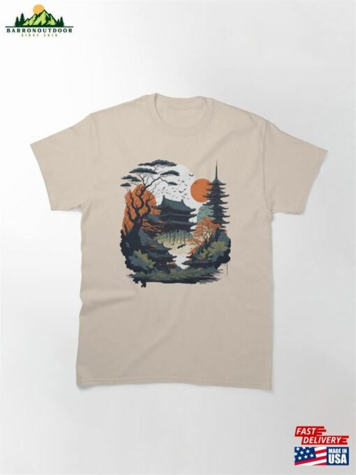 Dreamy Japanese Art #2 Spirit Of Japan This Is Asia Essential Classic T-Shirt