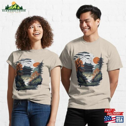 Dreamy Japanese Art #2 Spirit Of Japan This Is Asia Essential Classic T-Shirt