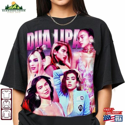 Dua Lipa 90S Vintage Shirt Bootleg Tee Unisex T-Shirt