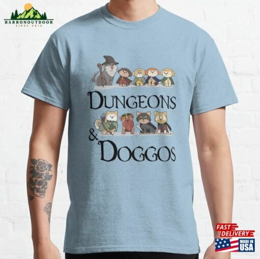 Dungeons Amp Doggos T Shirt Classic T-Shirt