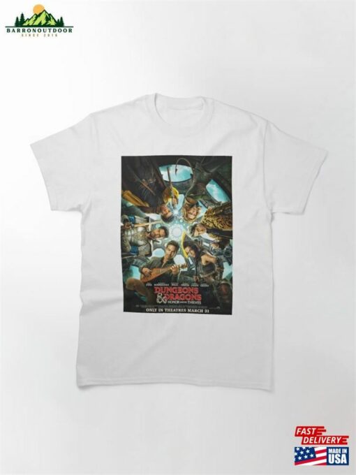 Dungeons Amp Dragons Movie Honor Among Thieves 2023 Classic T-Shirt Unisex