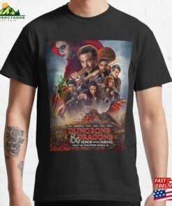 Dungeons And Dragons Honor Among Thieves Movie 2023 Poster Classic T-Shirt Sweatshirt Hoodie Dungeons And Dragons Honor Among Thieves Movie 2023 Poster Classic T-Shirt Sweatshirt Hoodie