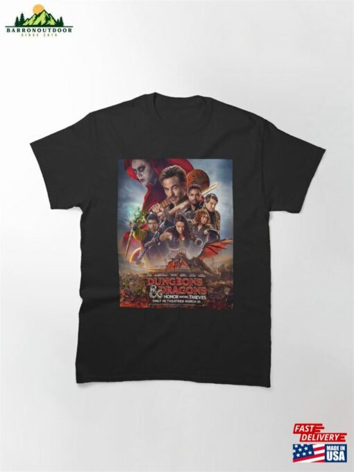 Dungeons And Dragons Honor Among Thieves Movie 2023 Poster Classic T-Shirt Sweatshirt Hoodie