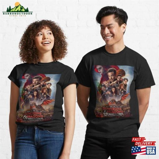 Dungeons And Dragons Honor Among Thieves Movie 2023 Poster Classic T-Shirt Sweatshirt Hoodie