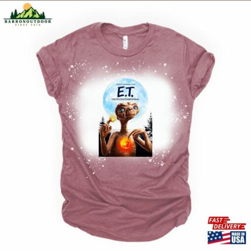 E T Movie Sublimation T-Shirt 80S Movies Hoodie Unisex