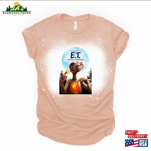 E T Movie Sublimation T-Shirt 80S Movies Hoodie Unisex