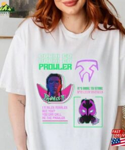 Earth 42 Miles Morales The Prowler Shirt Spider Man Across Unisex Sweatshirt Earth 42 Miles Morales The Prowler Shirt Spider Man Across Unisex Sweatshirt