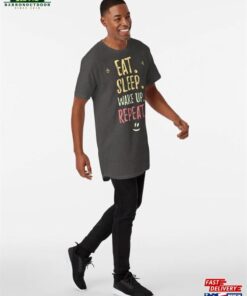 Eat Sleep Wake Up Best Trending Design Long T-Shirt Unisex Hoodie Eat Sleep Wake Up Best Trending Design Long T-Shirt Unisex Hoodie