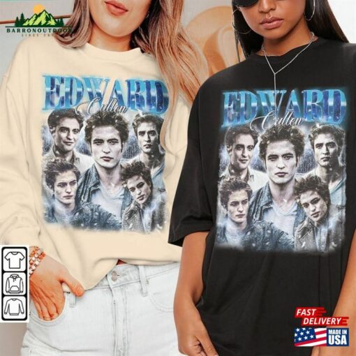 Edward Cullen Movie Shirt 2023 Vintage Retro 90S Style Classic Sweatshirt