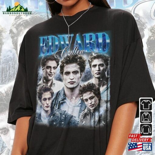 Edward Cullen Movie Shirt 2023 Vintage Retro 90S Style Classic Sweatshirt